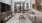 a living room with a tv and couche