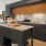well lit kitchen with island